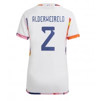 Belgia Toby Alderweireld #2 Vieraspaita Naiset MM-kisat 2022 Lyhythihainen